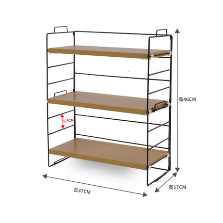 Desktop Storage Rack Bookshelf  Office