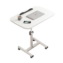 Movable lifting computer table bedside portable table