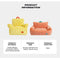 Washable Pet Cat Dog Puppy Sofa Plush Warm Couch Removable Cover Cat Bed Sofa
