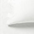 1000TC Ultra Soft Fitted Sheet & Pillowcase Set - King Single Size Bed - White