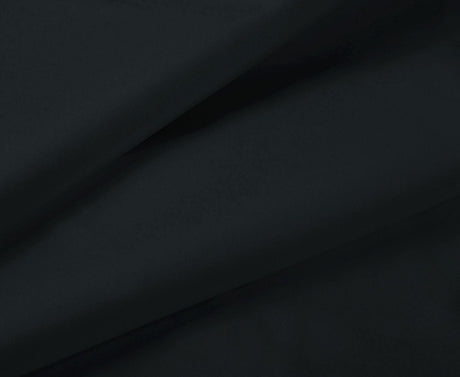 1000TC Ultra Soft Fitted Sheet & Pillowcase Set - Single Size Bed - Black