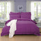 1000TC Tailored King Size Purple Duvet Doona Quilt Cover Set