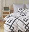 Ashwin Super King Size Quilt Doona Duvet Cover Set