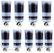 Aimex 8 Stage Water Fluoride Filter Cartridges x 9