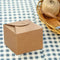 100x Kraft Paper Wedding Favour Candy Boxes - 9x9 & 12x12cm Sizes