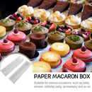 100PCS Long Macaron Boxes for Valentine's Day & Gatherings