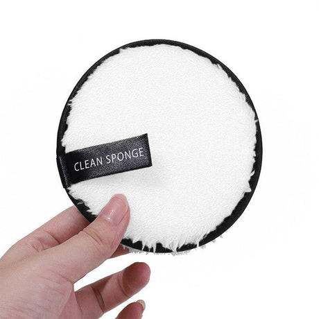 1/3X Reusable Microfiber Makeup Remover Pads - Gentle Facial Cleansing