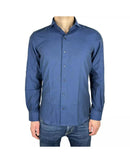 Blue Milano Oxford Shirt 39 IT Men