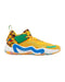 Durable and Comfortable Yellow Basketball Shoes - 10 US