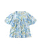 Azura Exchange Paisley Print Wide Sleeves Blouse - M