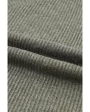 Azura Exchange Ribbed Knit V Neck Long Sleeve Top - XL