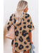 Azura Exchange Leopard Print Loose T-Shirt - M