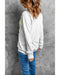 Azura Exchange Clover Print Long Sleeve Sweatshirt - L