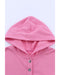Azura Exchange Batwing Sleeve Pocketed Henley Hoodie - 2XL