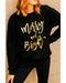 Azura Exchange Merry & Bright Print Sweatshirt - 2XL