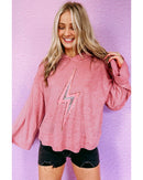 Azura Exchange Sequin Oversized Hoodie - M