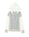 Azura Exchange Patchwork Knit Hoodie - L