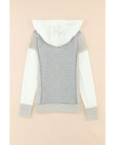 Azura Exchange Patchwork Knit Hoodie - L