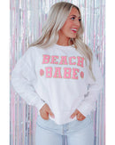 Azura Exchange BEACH BABE Slogan Graphic Sweatshirt