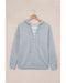 Azura Exchange Lace-up Grey Casual Hoodie - 2XL