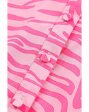 Azura Exchange Zebra Stripes Lantern Sleeve Shirt - S