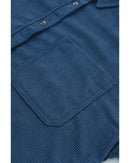 Azura Exchange Button Pocket Corduroy Shirt - M