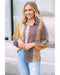 Azura Exchange Long Sleeve Dot Print Button Down Shirt - XL