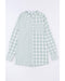 Azura Exchange Checked Patchwork Long Sleeve Shirt - XL