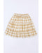 Azura Exchange Plaid Print Ruffle Tiered Mini Skirt - L