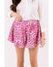 Azura Exchange Leopard Print Flutter Shorts - M