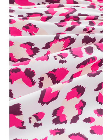 Azura Exchange Leopard Print Flutter Shorts - M