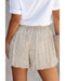 Azura Exchange Sequin High Waist Casual Shorts - L