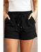 Azura Exchange Elastic Waist Pocketed Shorts - S