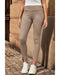 Azura Exchange Rib Knit High Waist Slit Leggings - S