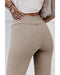 Azura Exchange Rib Knit High Waist Slit Leggings - S