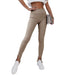 Azura Exchange Rib Knit High Waist Slit Leggings - S