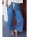 Azura Exchange Wide Leg Drawstring Waist Pants - 16 US