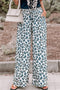 Azura Exchange Leopard Print Wide Leg Pants - L