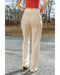 Azura Exchange Knit Pants with Drawstring Waist and Pockets - M