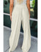 Azura Exchange Striped Linen Drawstring Pants - XL