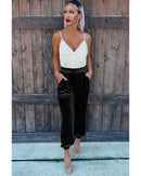 Azura Exchange Luxurious Velvet Jogger Pants - XL