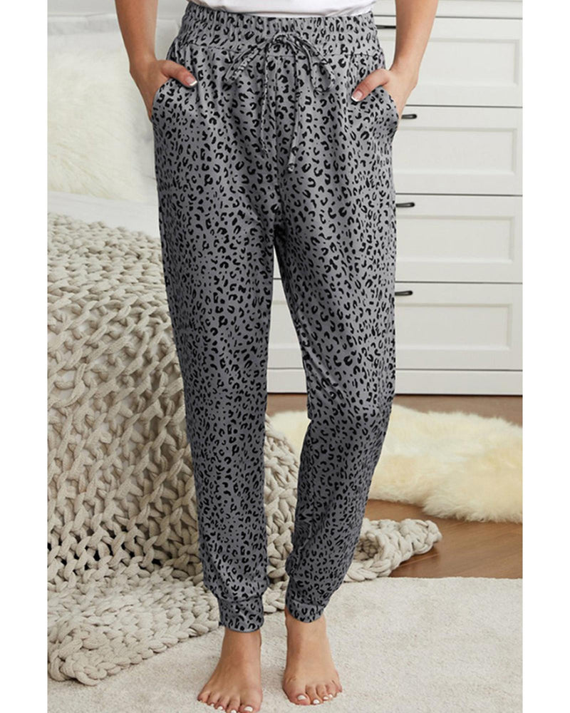 Azura Exchange Leopard Print Joggers - XL