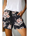 Azura Exchange Print Drawstring Casual Elastic Waist Pocketed Shorts - S