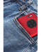 Azura Exchange Heart Patchwork Jeans - 8 US