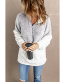 Azura Exchange Oversize Fluffy Fleece Pullover - M