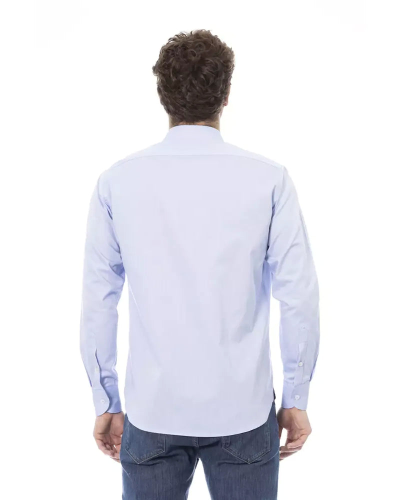 Regular Fit Shirt with Italian Collar and Button Closure 41 IT Men