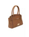 Logoed Lining Shoulder Bag with Golden Details One Size Women