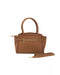 Logoed Lining Shoulder Bag with Golden Details One Size Women