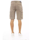 Cargo Shorts with Front Zipper and Button Closure Multiple Pockets W30 US Men