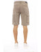 Cargo Shorts with Front Zipper and Button Closure Multiple Pockets W30 US Men
